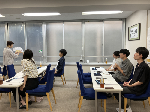 次世代の棋士を育む教養講座＜書道の会 第７回＞
