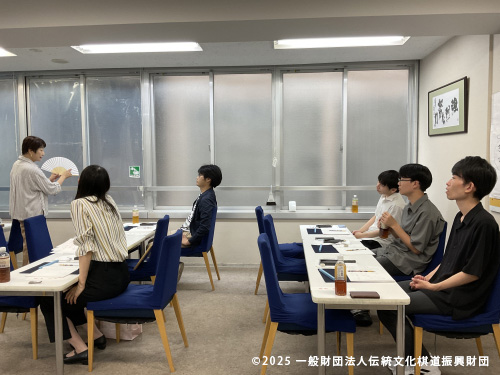 次世代の棋士を育む教養講座＜書道の会 第７回＞